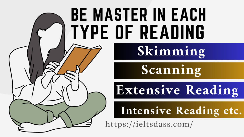 Be master in each type of reading