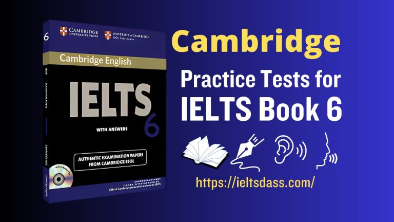 Cambridge Practice Tests for IELTS Book 6