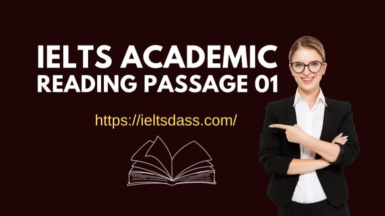 IELTS Academic Reading Passage 1