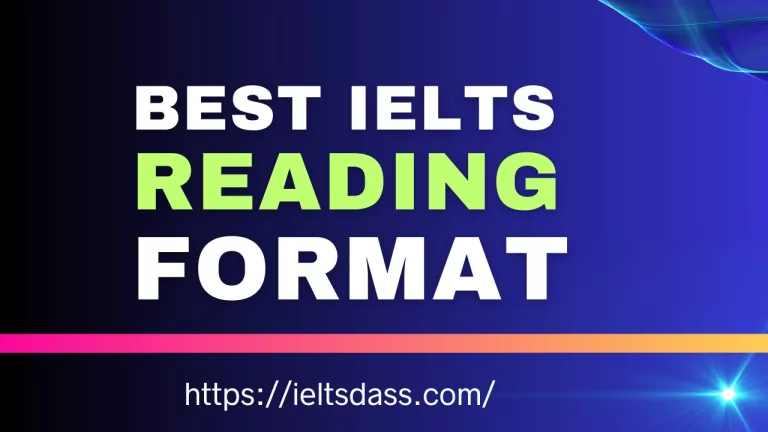 IELTS Reading Format